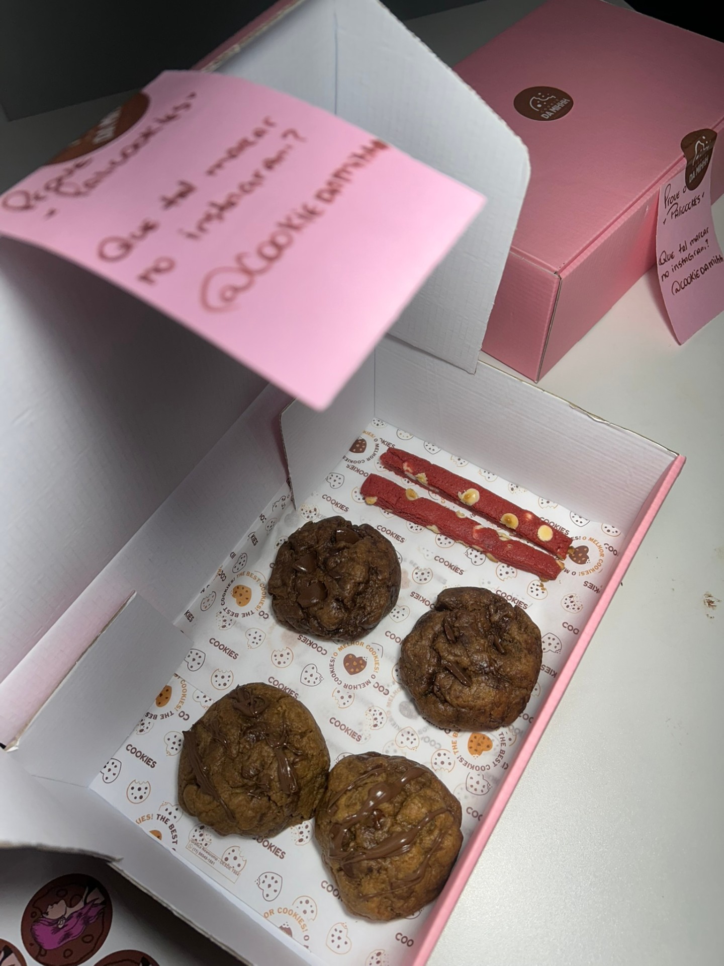 Box de cookies sortidos